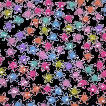 200g+ Candy Bulk Assorted Cute Kandi Beads for Jewelry Making, Bracelet Making Kit, Craft Supplies Charm Beads(Mixed II)