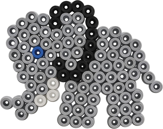 Hama Perlen 8753 Ironing Beads Box with Approx. 600 Maxi Beads, Small Elephant Pin Plate, Ironing Paper, for Children from 3 Years