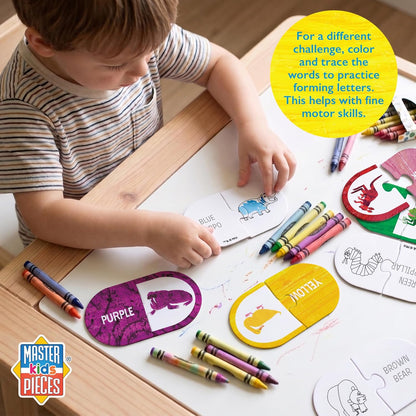 MasterPieces Kids Games - Educational Colors & Shapes Matching Game - Game for Kids and Family - Laugh and Learn