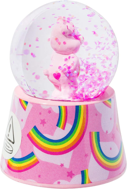 Silver Buffalo Disney Mickey and Friends Mini Light Up Snow Globe│Minnie Mouse│3.8 Inches Tall, 45mm (Small)