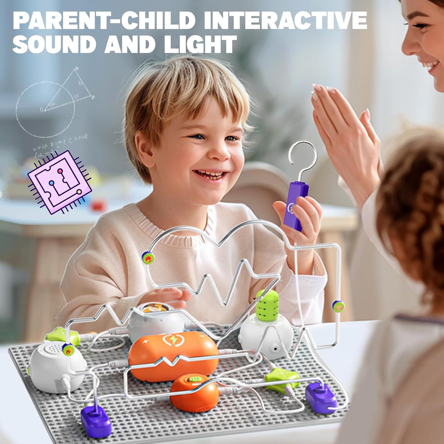 Science Kits for Kids - STEM Kits for Kids, Electronics Exploration Kit, Over 420 Projects, 35 Circuit Parts, STEM Educational Toy Gifts for Kid Boys Girls Ages 3 4 5 6 7 8 9 10 11 12