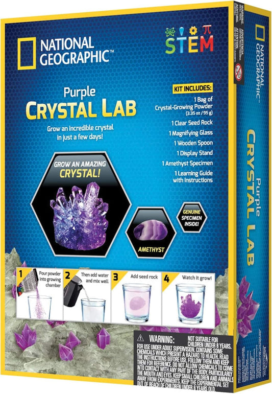 National Geographic Purple Crystal Lab, 12 Pack