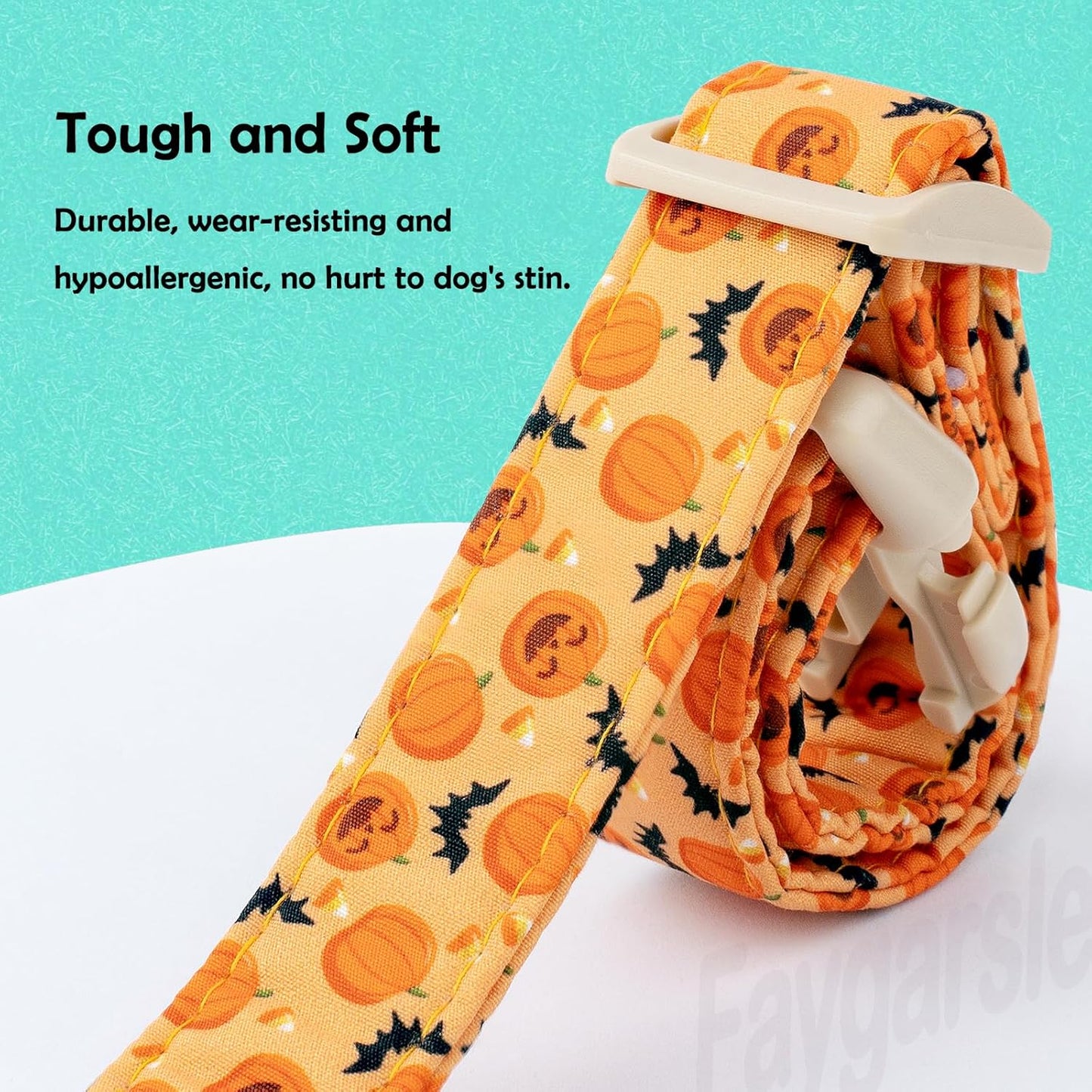 Faygarsle Dog Collar for Small Medium Large Dogs Colorful Puppy Collars for Female Dogs Toy Building Blocks Patterned Pet Collars for Summer Spring Wedding Puppy Girl Dog Collar M