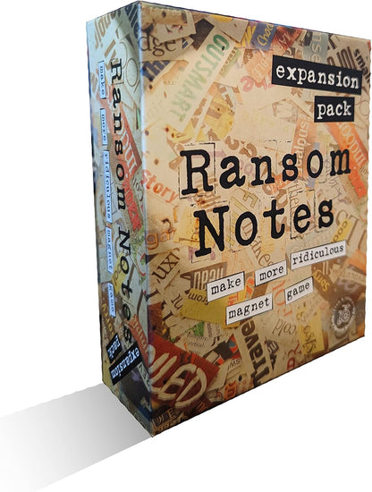 Ransom Notes - The Ridiculous Word Magnet Party Game, 3+ Players