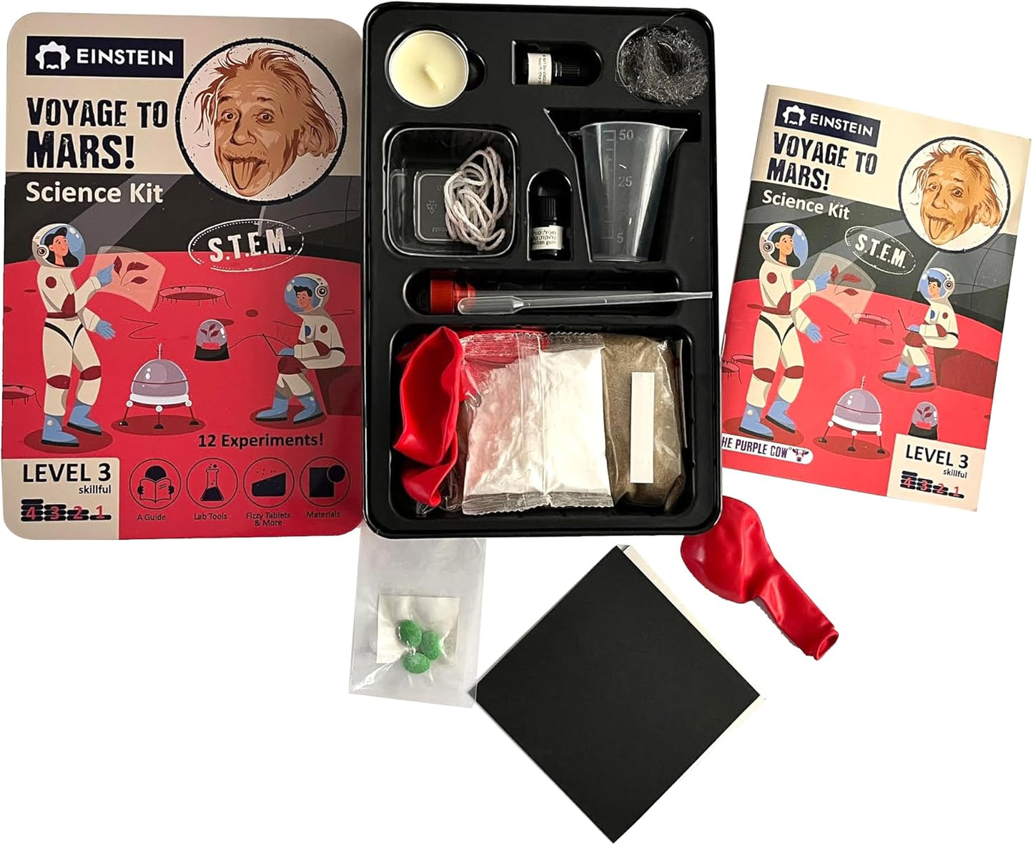Einstein’s Young Detectives LAB Science Kit for Kids. STEM for Boys & Girls Aged 8 and Above. Exciting CSI Experiments Inside. Detailed Picture Guide Included.