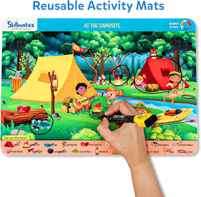 Skillmatics I Can Write PAW Patrol - Reusable Preschool Learning Activities, Educational Toy and Game, Back to School Supplies, Gifts for Students, Kids, Toddlers Ages 3, 4, 5, 6