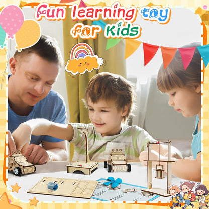 GIAKAN 24 Pcs Party Favors Toy for Kids, STEM Science Kits Toys, Boys Girls Crafts Gifts Toys for 6 7 8 Year Old, Kids Treasure Box Birthday Gift Ideas, Classroom Giveaways, Carnival Prizes Gift
