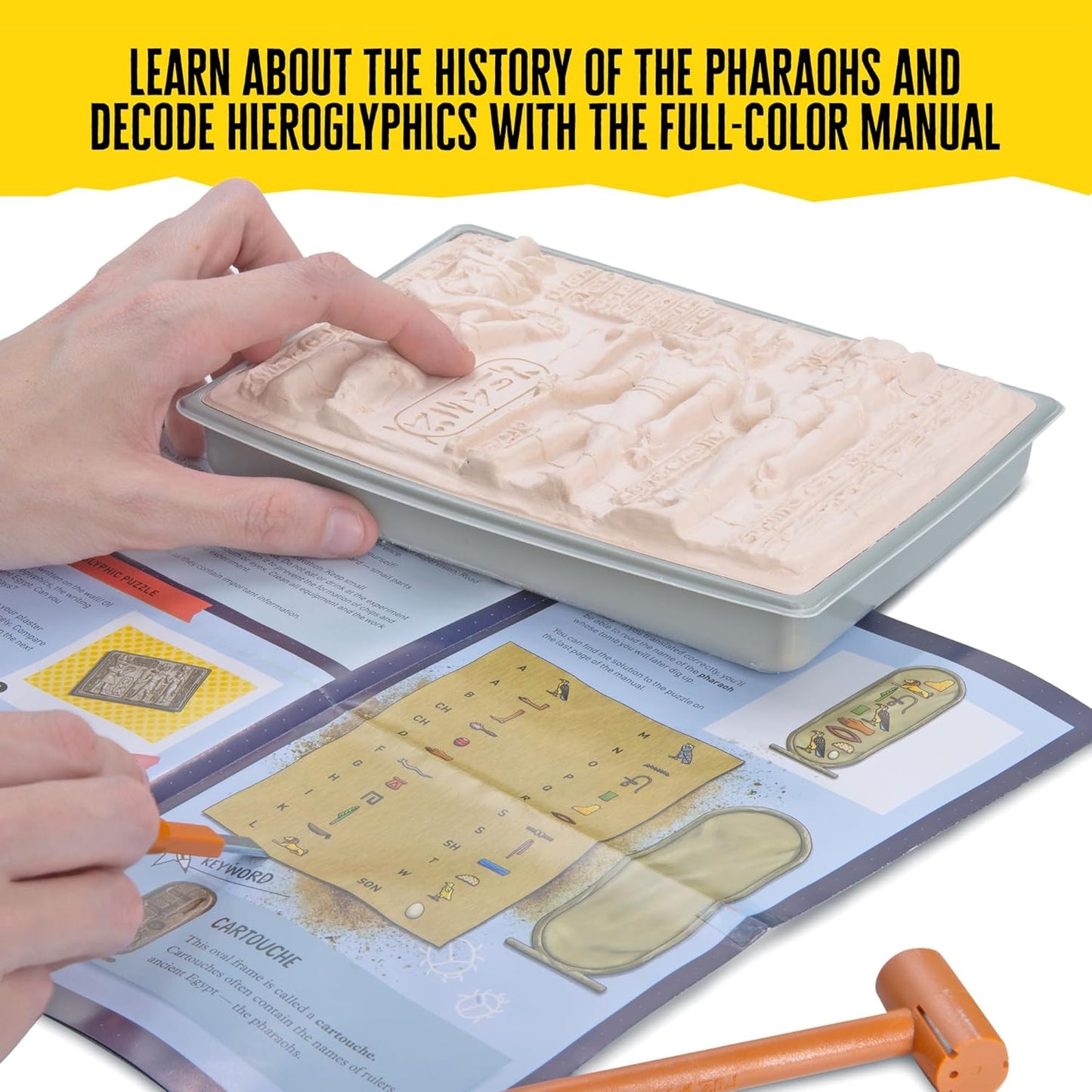 Thames & Kosmos I Dig It! Rocks - Real Minerals Excavation Kit | Science Kit | Dig Up Real Mineral Specimens | Learn About Mineralogy & Geology | 2018 Oppenheim Toy Portfolio Platinum Award Winner