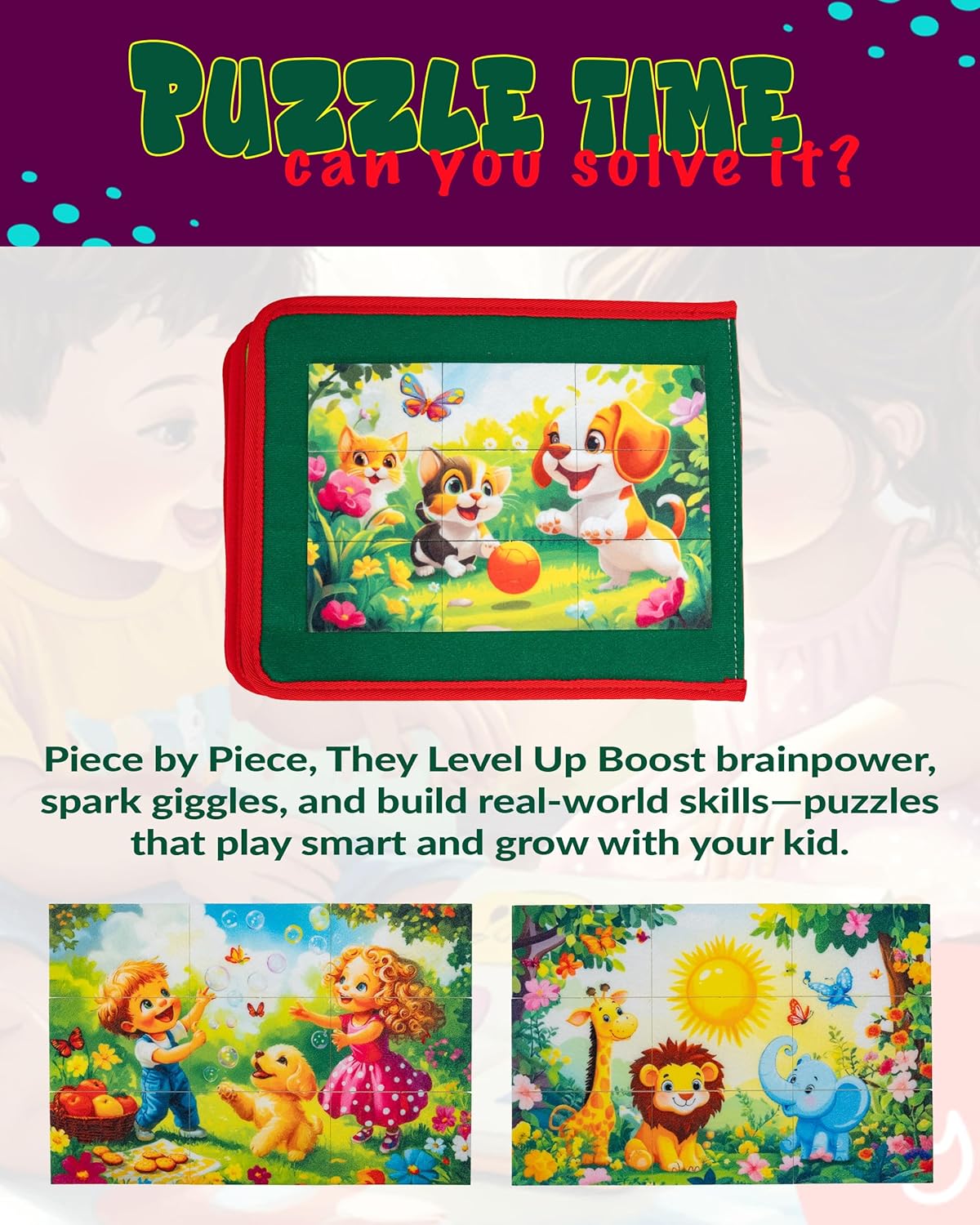 HappyVk Busy Book for Toddlers - Montessori Travel Toys with 13 Educational Activities - My Quiet Book - and A Felt Activity Board Game with 10 Weaving Strips