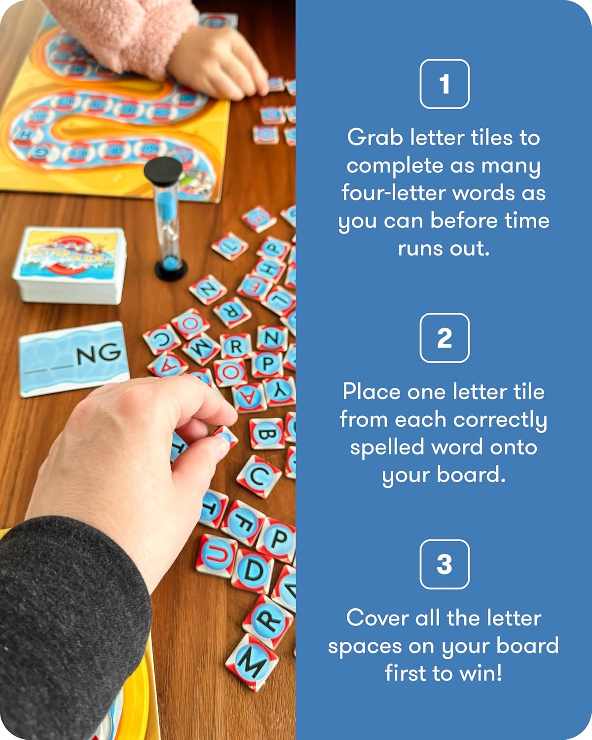 SimplyFun Arctic Riders - Educational & Fun Math Games for Kids - Practice Upper Level Addition & Subtraction Skills for Kids 7 & Up - 2 to 4 Players