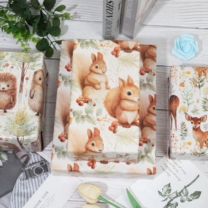 Dtiafu Reversible Building Blocks Wrapping paper Roll for Kids Boys Girls - Boys Birthday Bricks Design Gift Wrap Sheets for Baby Shower Party Craft Supplies(Total 28.5sq.ft)