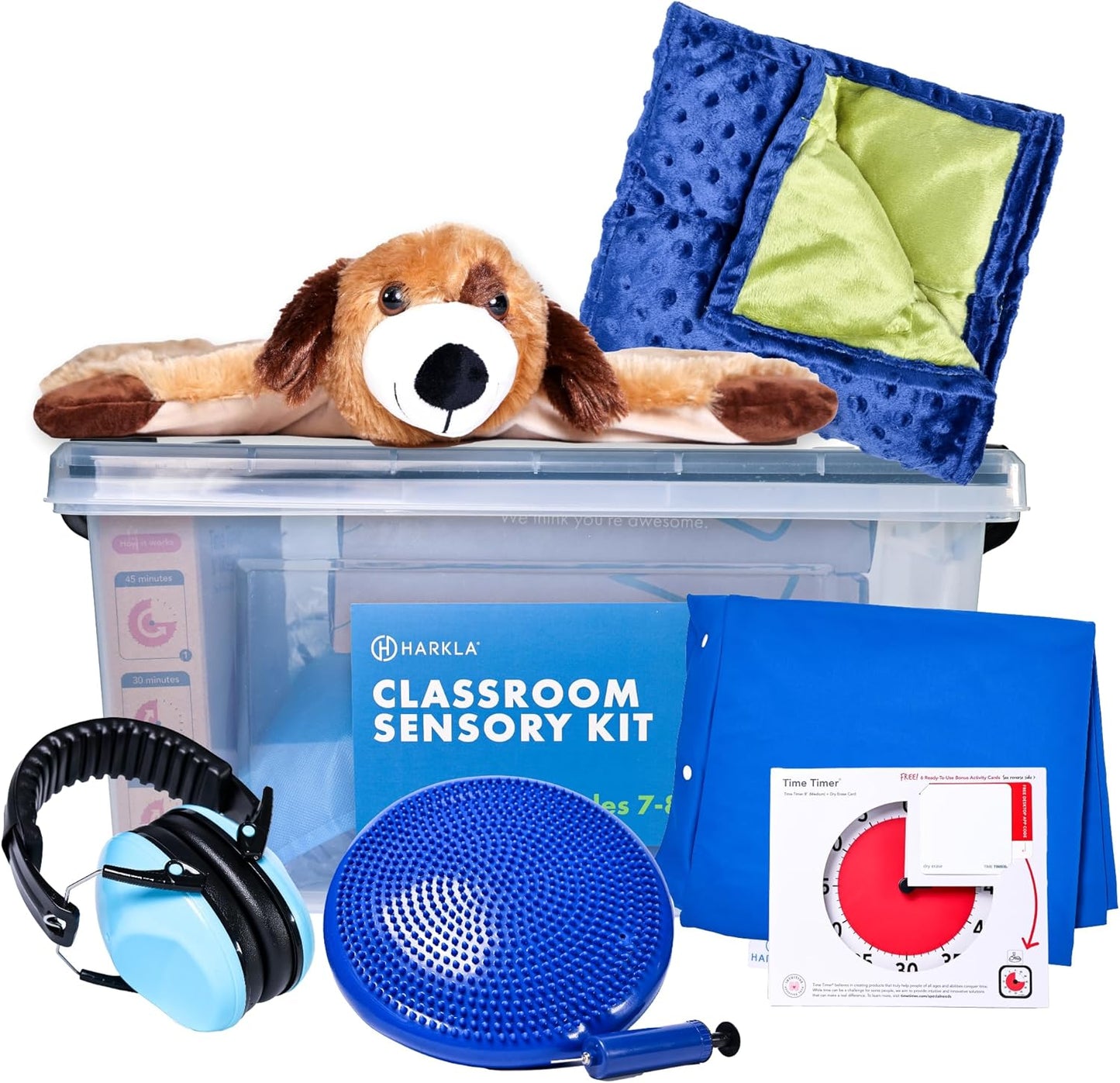 Harkla Classroom Sensory Kit for Kids - Ages 11 to 14 (Grade 7 to 8)