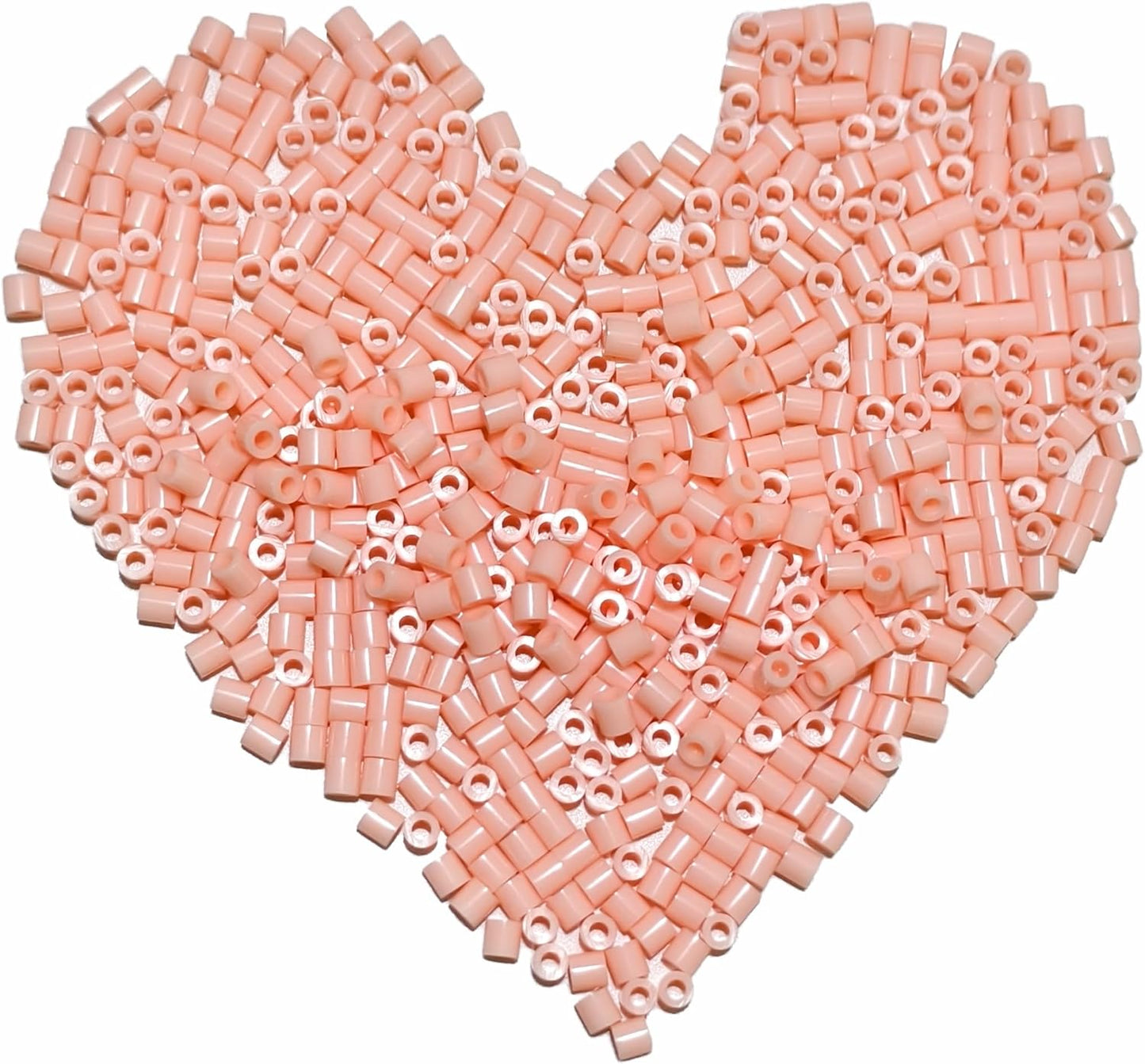 1000Pcs Beads Fuse - 5mm Transparent Melting Beads for Crafts, Bead Bulk Refill.