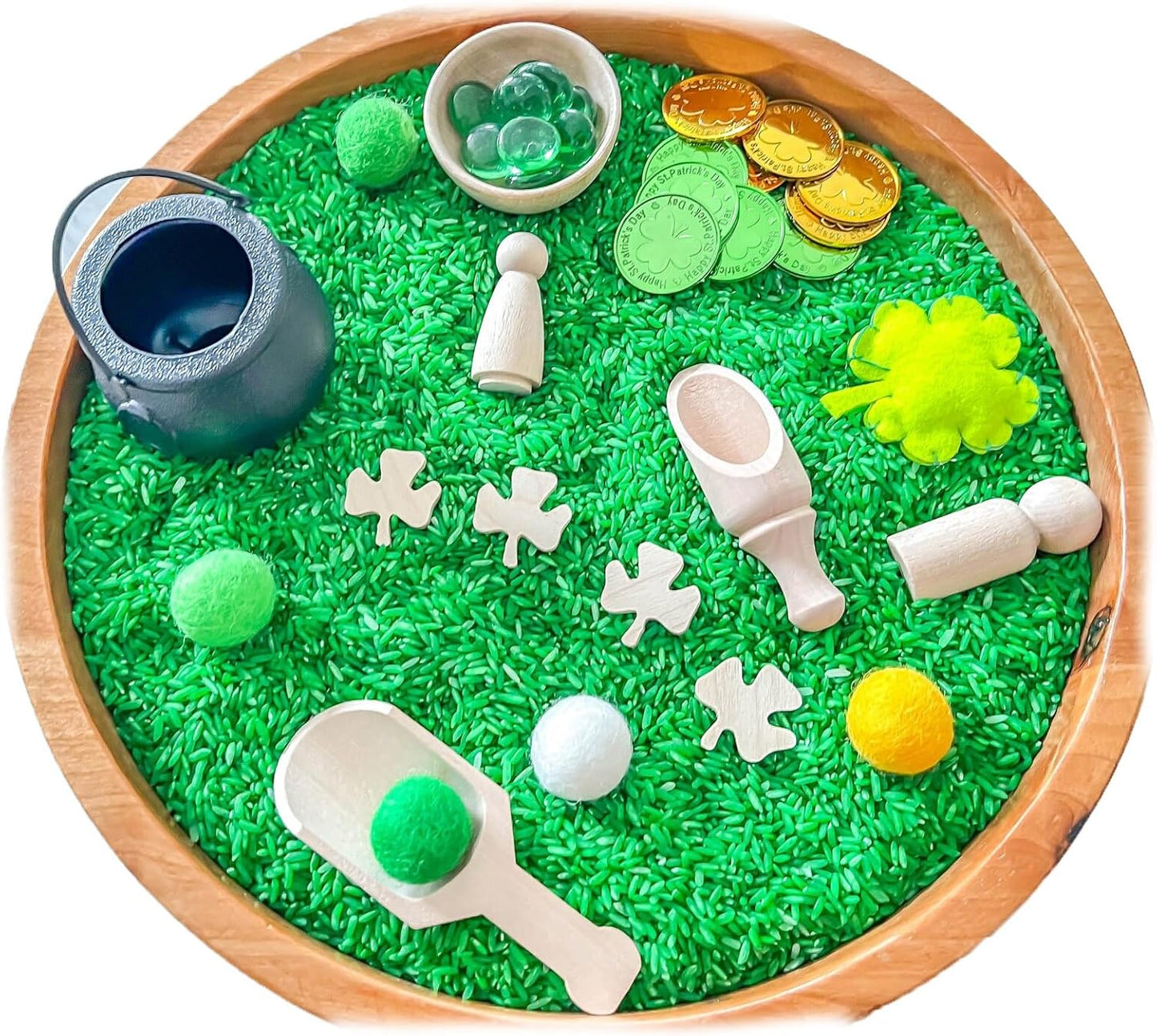 Kids Sensory Bins Montessori Sensory bin, Sensory Toys, Sensory Bins, Sensory Bin for Preschoolers (Pastel Bunny)