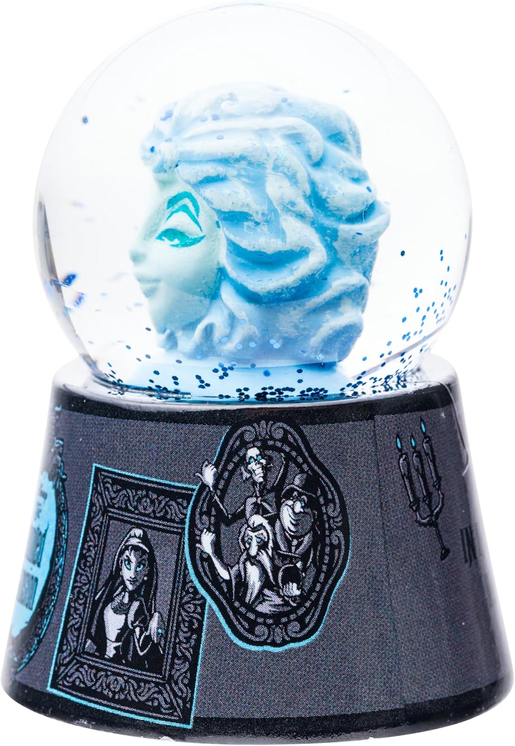 Silver Buffalo Disney Mickey and Friends Mini Light Up Snow Globe│Minnie Mouse│3.8 Inches Tall, 45mm (Small)