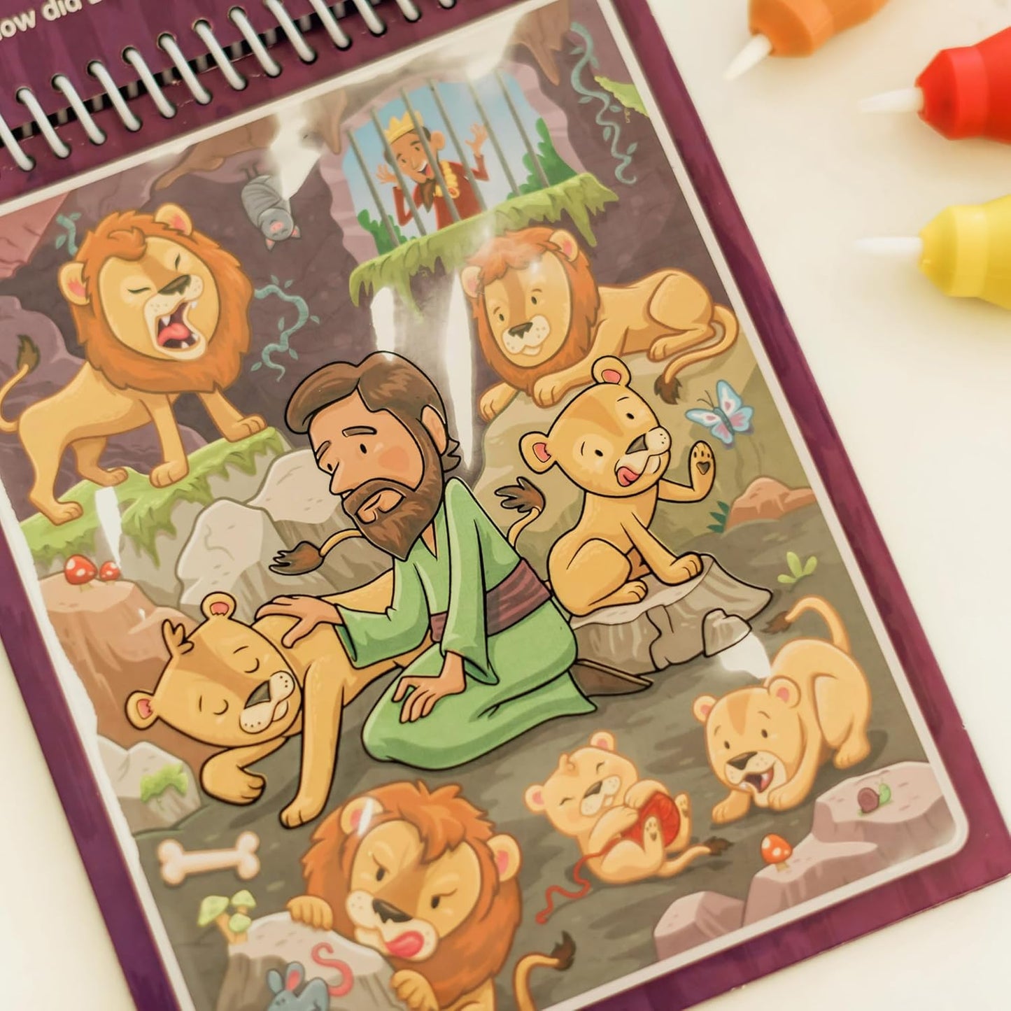 Water Reveal Coloring Scripture Book for Kids Ages 3+. New Testament Bible Stories: Preschool, Elementary, Primary, Christian, Religion