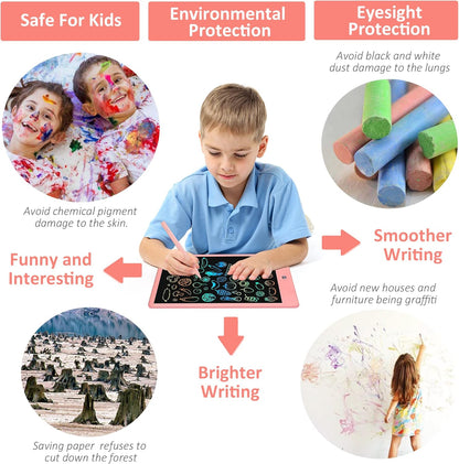 2 Pack LCD Writing Tablet for Kids Doodle Board 10 Inch, Electronic Drawing Tablet Drawing Pads, LEYAOYAO Drawing Board Learning Educational Toddler Toy - Gift for 3-6 Years Old Boys Girls