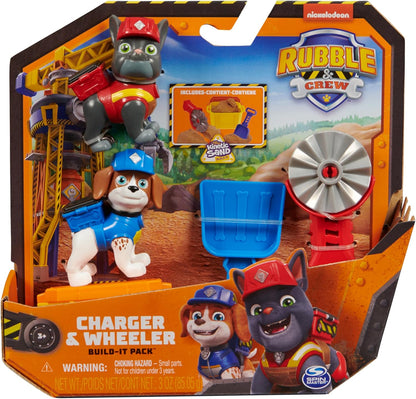 Ruben & Compagnie – Pack of 2 Ruben & Mix Figures + Accessories – Collectible Figure – Kinetic Sand and Kinetic Sand – Paw Patrol Toy – Children's Toy 3 Years and Above