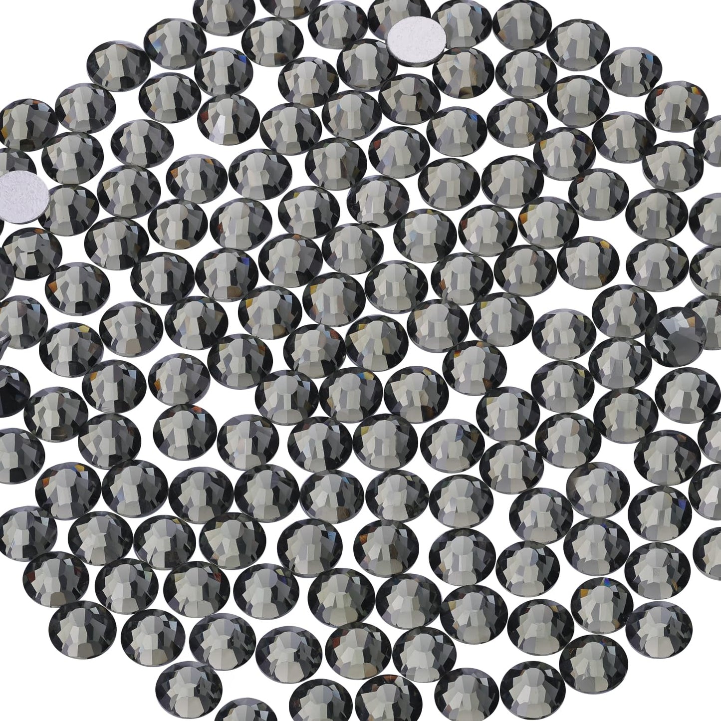 5000PCS SS6/2mm Glass Crystal Rhinestones (Clear), Bedazzling Flatback Rhinestones for Crafting DIY Crafts Nail Art Makeup Decoration, Gems Diamond Charms for Tumbler Shoes Clothing Mug