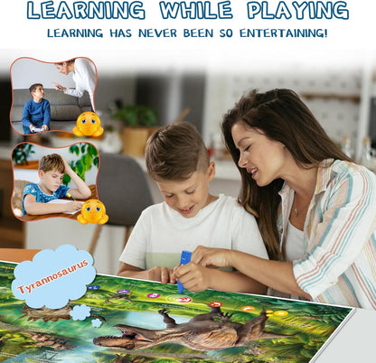 Bilingual Interactive Solar System Poster for Kids – Educational Talking Space Poster for Kids Aged 3-12, STEM Learning Toy, Ideal for Classroom & Home, Space-Themed Wall Decor
