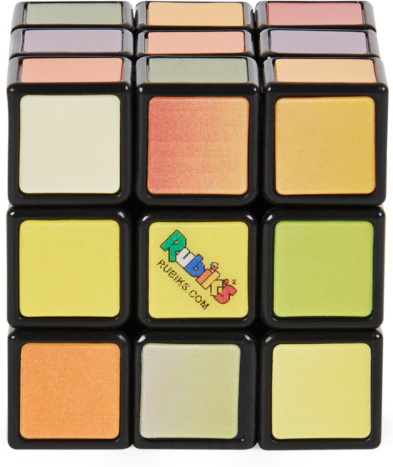 Rubik’s Cube, Special Retro 50th Anniversary Edition, Original 3x3 Cube Collectible & Desk Décor, Problem-Solving Brain Teaser, Fidget Toy, Sensory Puzzle for Adults, Teens, Kids, for Ages 8 & Up