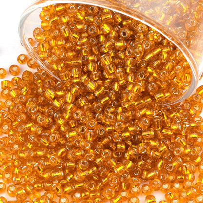 10100 Pcs Size 11/0 Glass Seed Beads, 2 mm Dark Green Small Mini Spacer Loose Pony Beads for Jewelry Making and DIY Crafts - Colors A