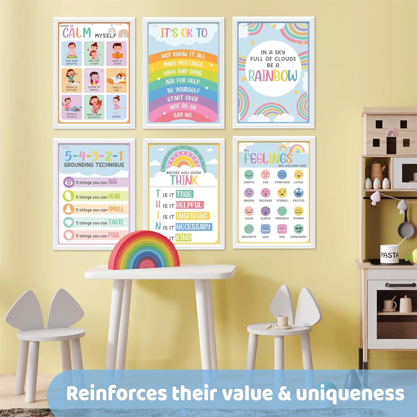 jackinthebox 12 Science Posters for Classroom - 12 x 17 inches Laminated, Middle School Science Posters, Posters for High School, Science Classroom Decor, Science Bulletin Board Sets for Kids.