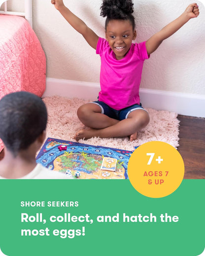 SimplyFun Arctic Riders - Educational & Fun Math Games for Kids - Practice Upper Level Addition & Subtraction Skills for Kids 7 & Up - 2 to 4 Players