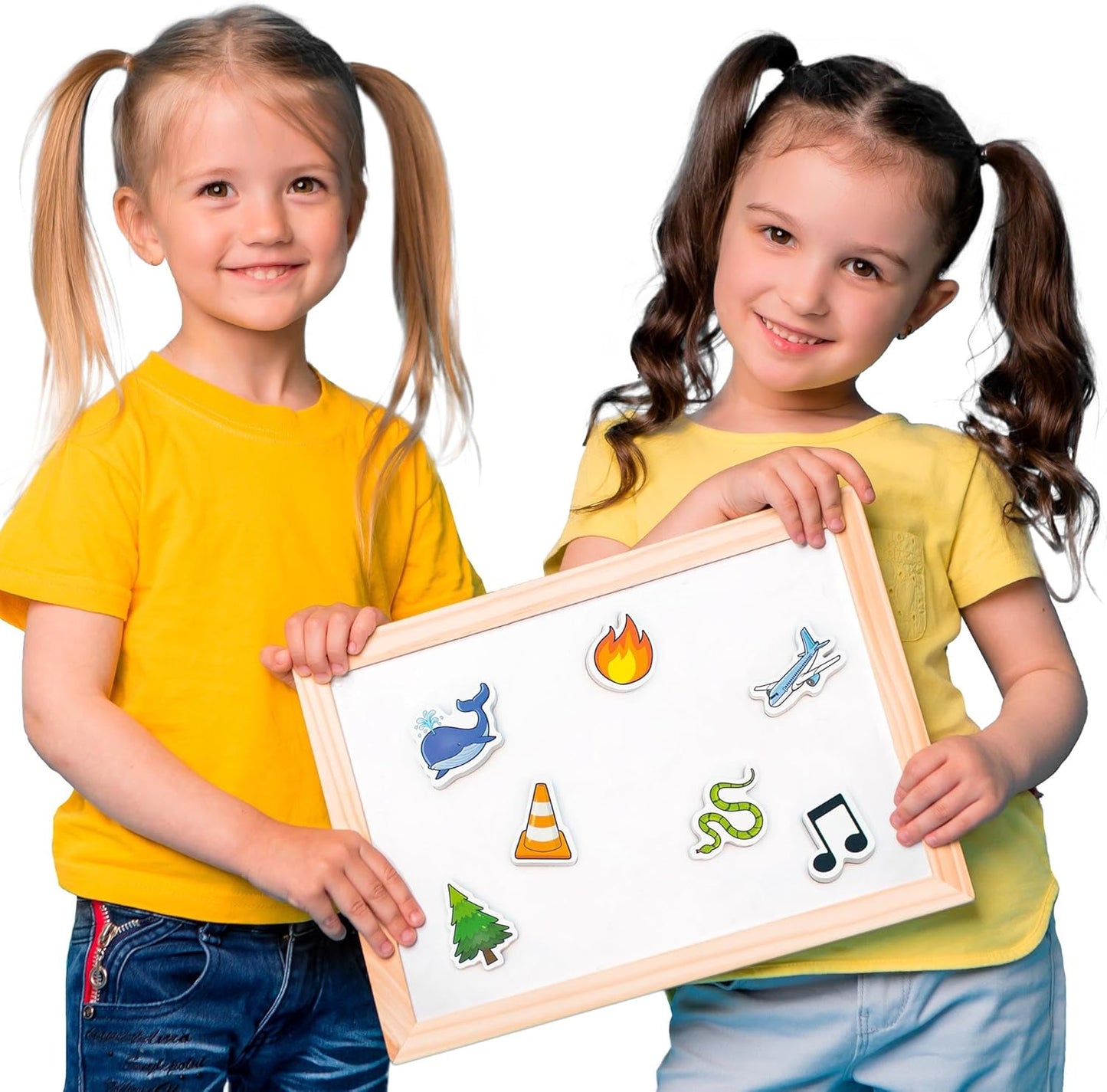 Junior Learning Magic-E Objects - Magnetic Learning Foam Objects, Multi Small