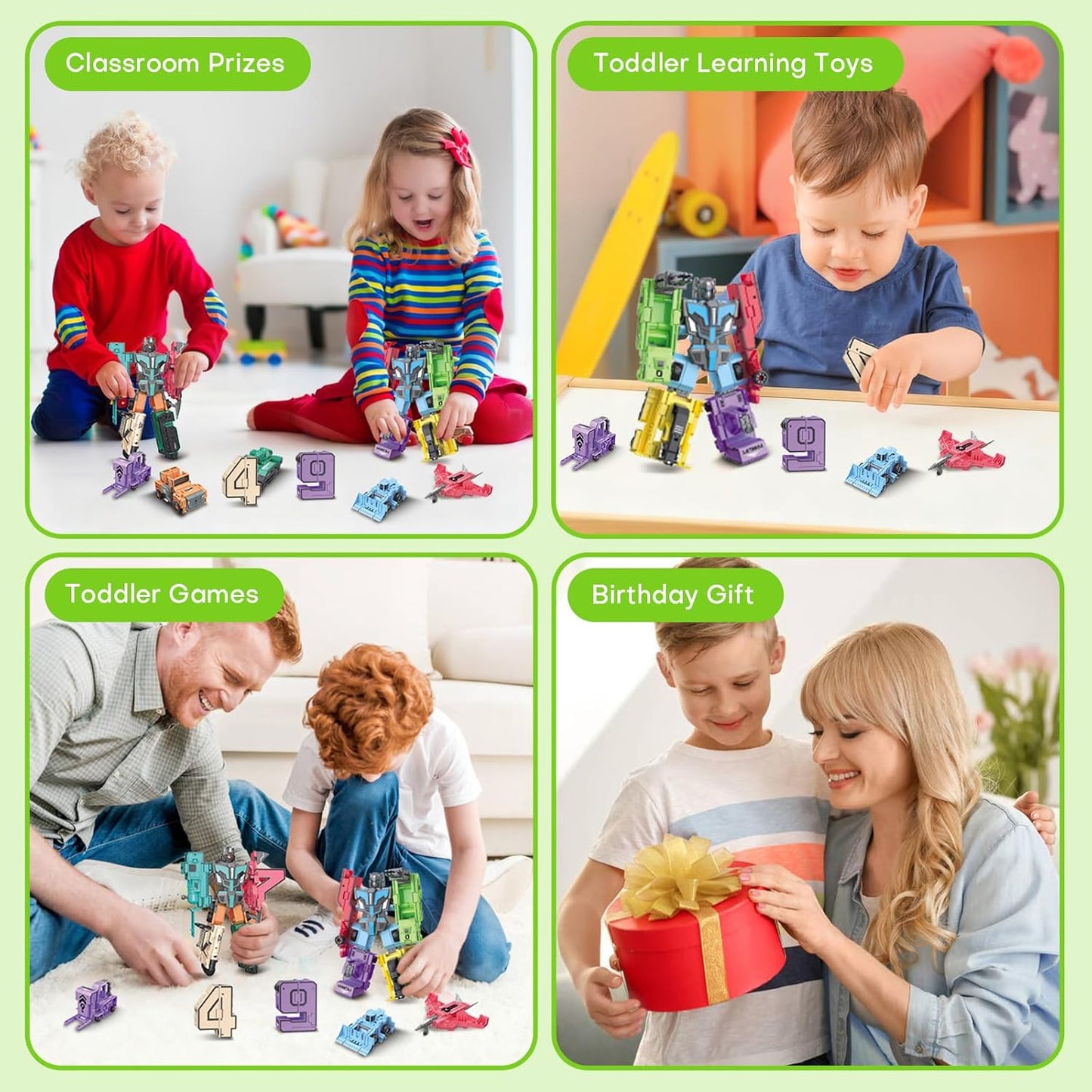 5 in 1 STEM RC Robot Building Kit, 673PCS Remote & App Controlled Jets Building Blocks Set, Robotic Technic Creative Toys, DIY Build Learning for Boys Girls Age 6 7 8 9 10 11 12