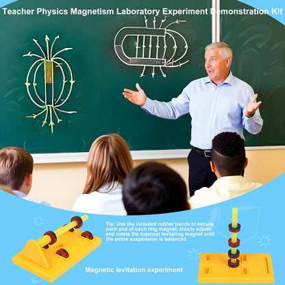 EXBEPE Large Science Lab Magnet Kit Physics Electromagnet Experiment Set for School Education Science Experiment Tools Teacher Supply