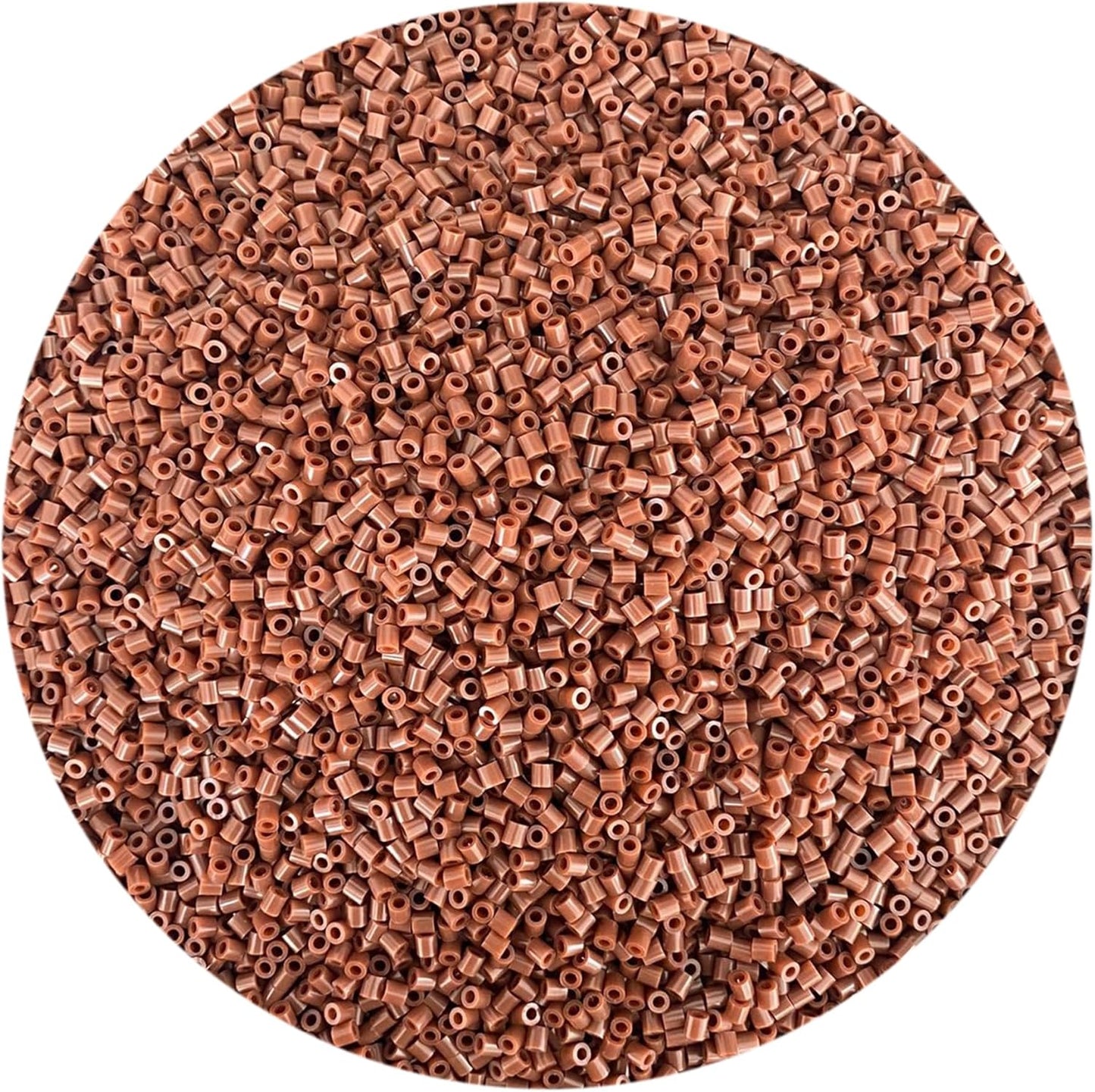 OEEKOI 5500Pcs Fuse Beads - 5mm Bulk Melting Beads for Crafts, Ideal for Christmas Birthday Gifts,Clear