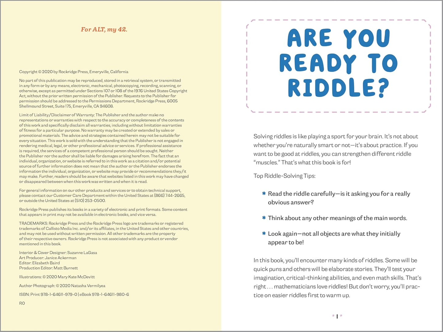 The Challenging Riddle Book for Kids: Fun Brain-Busters for Ages 9-12