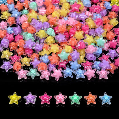 200g+ Candy Bulk Assorted Cute Kandi Beads for Jewelry Making, Bracelet Making Kit, Craft Supplies Charm Beads(Mixed II)