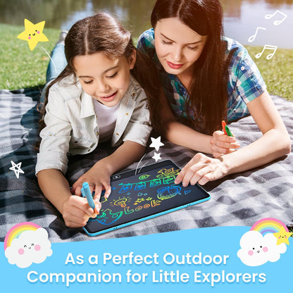 cimetech Toddler Girl Gifts, LCD Writing Tablet 2 Pack, Kids Toys for 3 4 5 6 Year Old Boys, 8.5 Inch Drawing Pad Painting Coloring Books, Travel Essentials Activities, Birthday Gifts Toddler Age 1-3