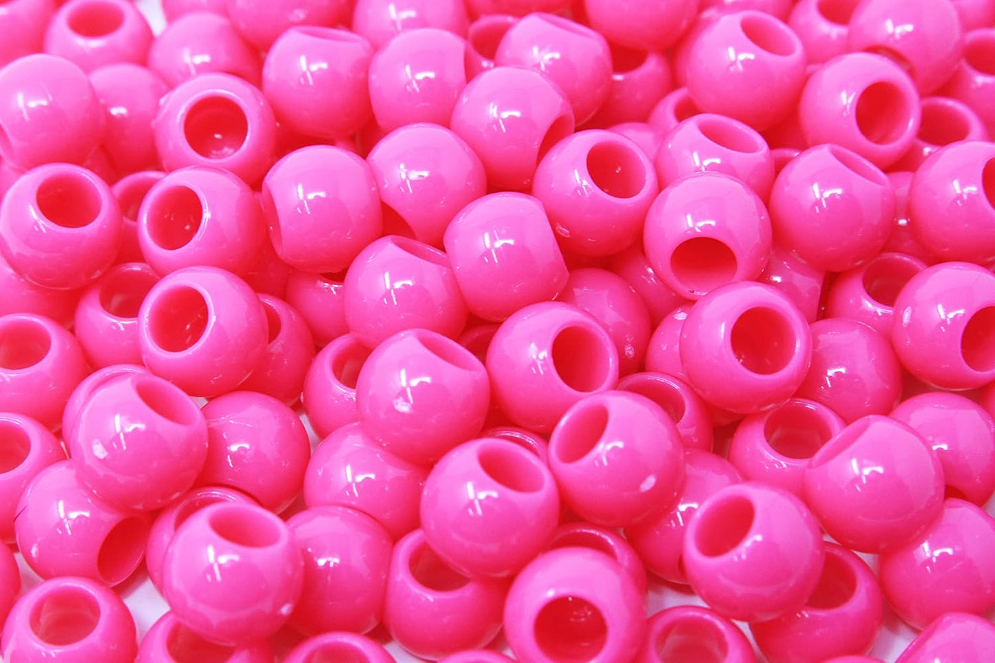 160PC 12x15 mm Premium Wholesale Pony Beads, Bracelet Cool Beads, Beads for Hair Braids, Beads for Kids Crafts, Plastic Beads, Hair Beads for Braids for Girls