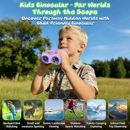 Handheld Microscope for Kids, 2 in 1 1000X Pocket Digital Microscope & 10X Telescope for Kids - Science Kits STEM Toys - Gifts for Boys Girls Ages 3 4 5 6 7 8 9 10 11 12 (Orange)