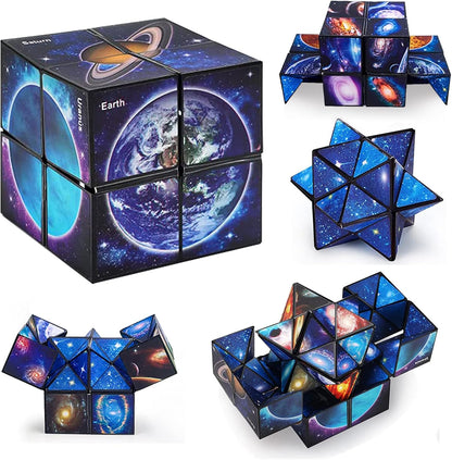 Luaxkpi Toys for Boys Age 8-12 Gifts for 9 10 11 12 Year Old Boy Girls, Infinity Cube Fidget Toy for Kids Ages 8-10 Star Cubes for Boys Girl Toys 10-12 Years Old Birthday Presents Gift Ideas