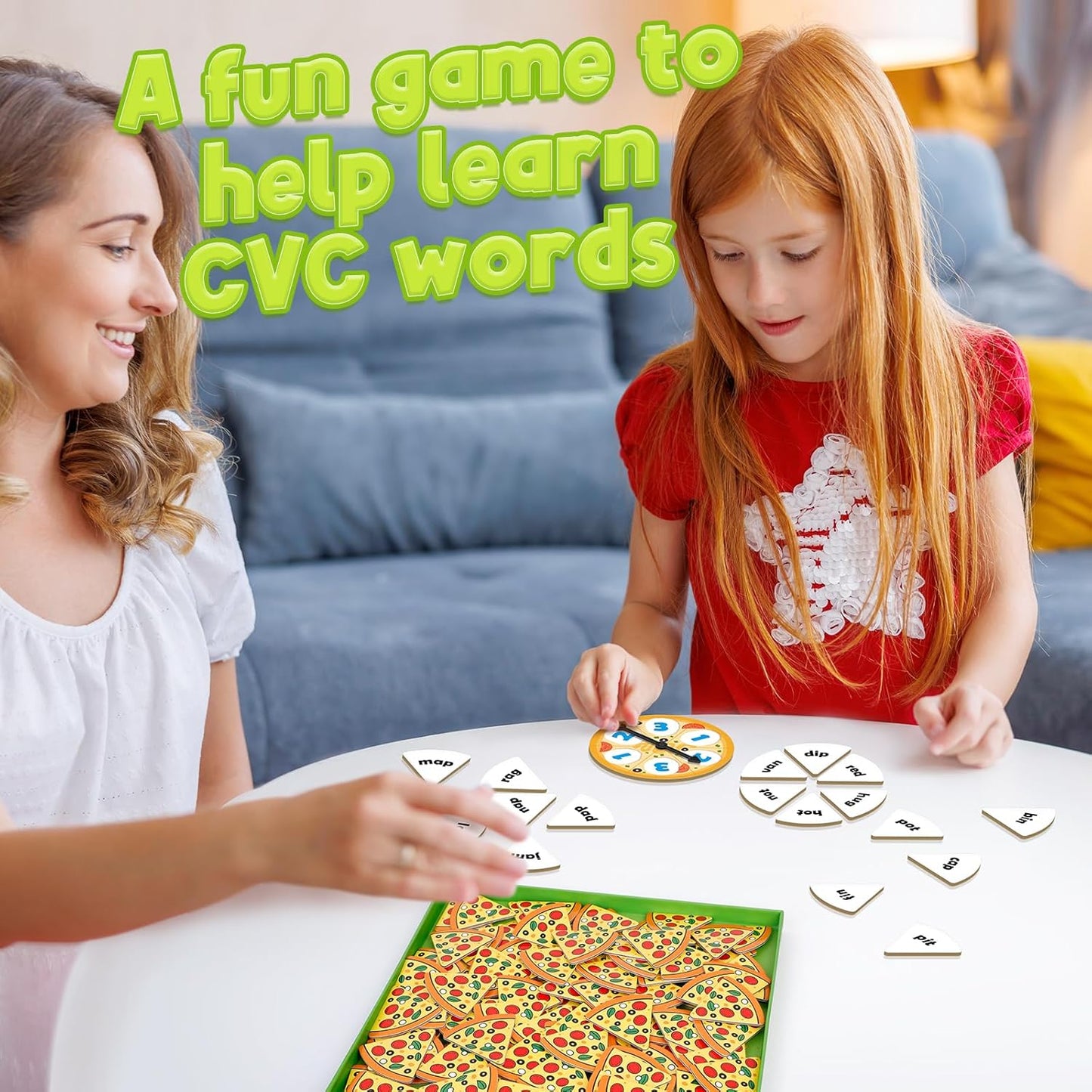 Kasfalci Blends Word Games: Phonics Flash Cards, Speech Therapy Toys for Toddlers & Kindergarten Preschool Learning Activities