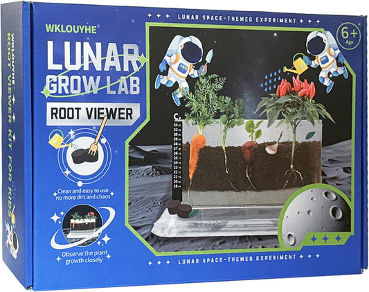 WKLOUYHE Root Viewer Kit for Kids - STEM Science Toy & Craft Growing Kits for Ages 6 7 8 9 10 Birthday Easter Gifts for Boys and Girls - Kids Gardening Set