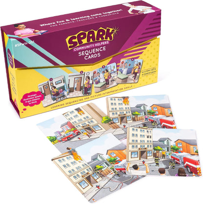 Sequencing Cards for Storytelling, Speech Therapy Game, Special Education Materials, Sentence Building, Problem Solving, Homeschooling Sequence Cards, Autism Game, Picture Sences, SEL