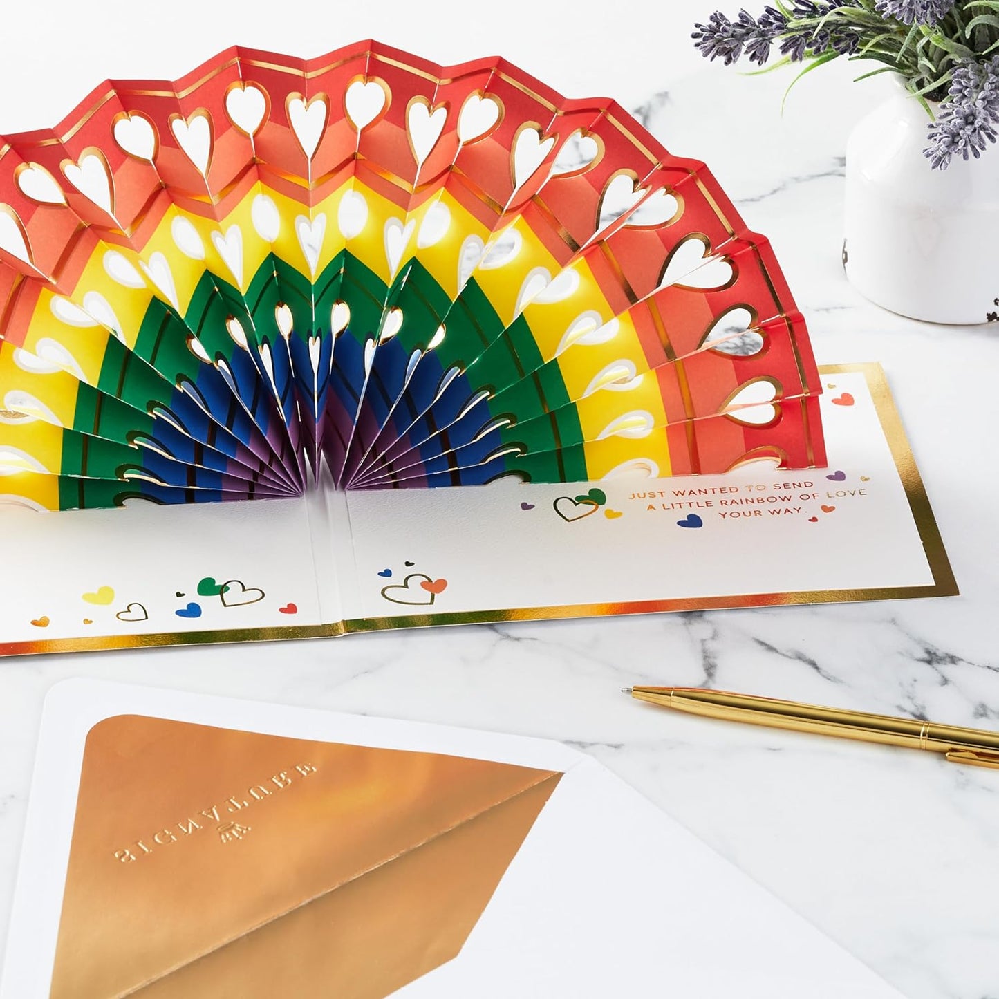 Hallmark Kids Fill in the Blank Thank You Cards, Rainbow (20 Cards with Envelopes)