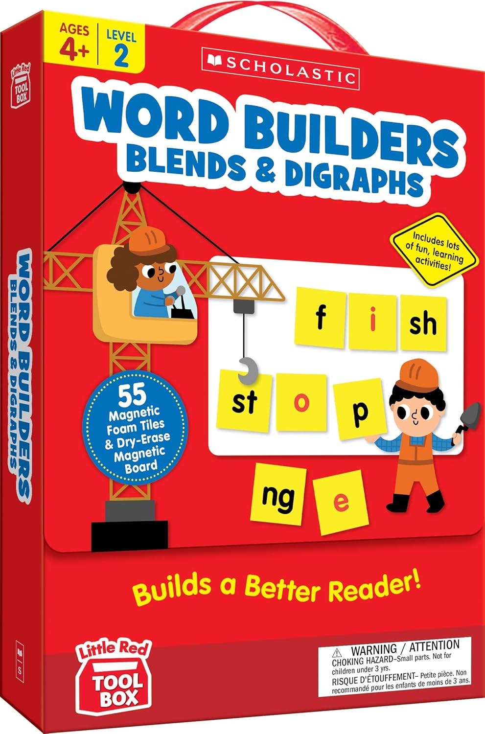 Little Red Tool Box: Word Builders: Blends, Digraphs & More (Little Red Tool Box, Level 2)