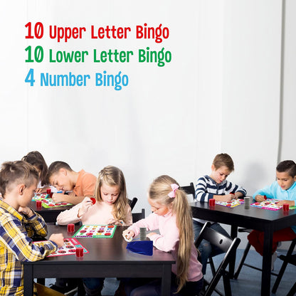 SpriteGru Multiplication & Division Bingo Game, 480 Math Problems, 2 Educational Math Board Game for Kindergarten and Preschool Kids 4-8, Perfect for Classroom & At Home (Up to 25 Players)