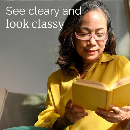 Gaoye 4-Pack Readers for Women, Blue Light Blocking Reading Glasses, Stylish Reading Glasses for Women in 4 Patterns