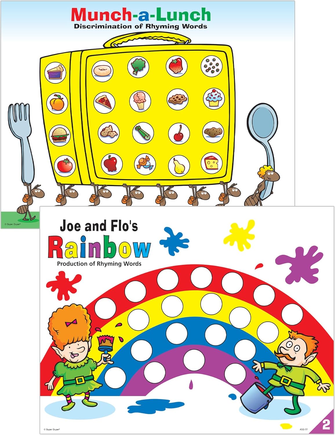 Super Duper Publications | Phonological Awareness Chipper Chat® Magnetic Game | Educational Learning Resource for Children