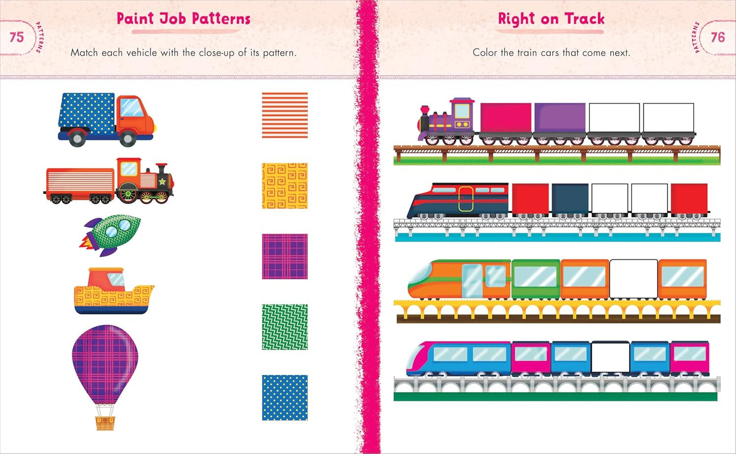Preschool Activity Book Trucks, Cars, and Airplanes: 80 Games to Learn Letters, Numbers, Colors, and Shapes (School Skills Activity Books)