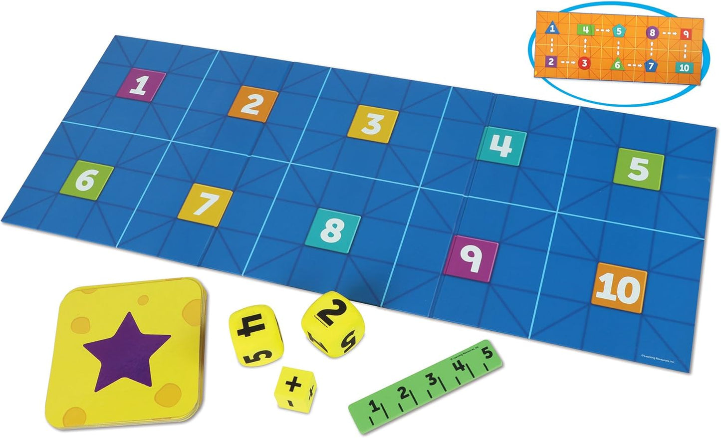 Learning Resources Code & Go Robot Mouse Math Pack, Screen-Free Coding & Math Expansion Set, Early STEM Learning for Kids Ages 5+