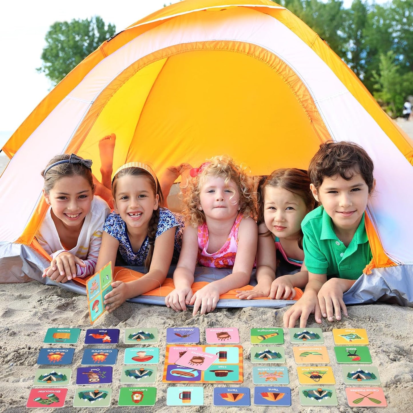 Fuutreo 82 Pcs Christian Memory Matching Games Religious Bible Matching Cards Memory Game Concentration Cards for Winter Holiday Educational Gifts Family Supplies