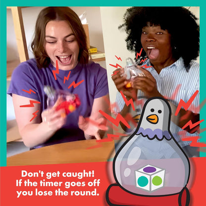 Exploding Kittens Hurry Up Chicken Butt 2-6 Players - Ages 4+ - 2 Minutes to Play - Hot Potato Style Card Game - Fun Card Game, Family Game Night, Creative Kids Game